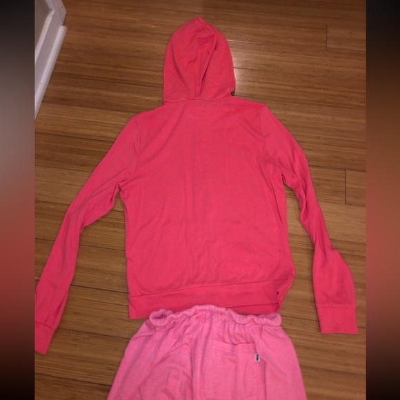 Victoria’s Secret pink xs hoodie and pants set; mismatch colors! - Picture 6 of 10